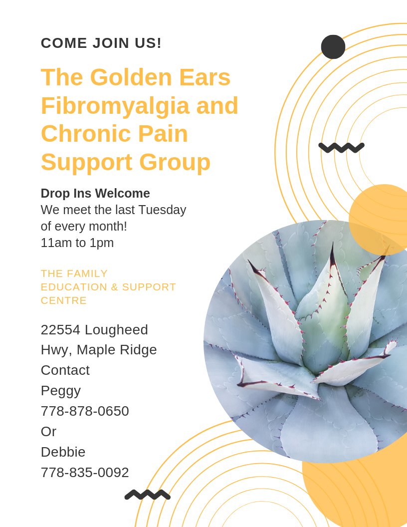 whatsonrm's tweet photo. Happening tomorrow morning from 11am to 1pm.  Drop ins welcome!

#whatsonridgemeadows
#chronicpain
#support
#mapleridge
#community https://t.co/IjJKw3RBzW