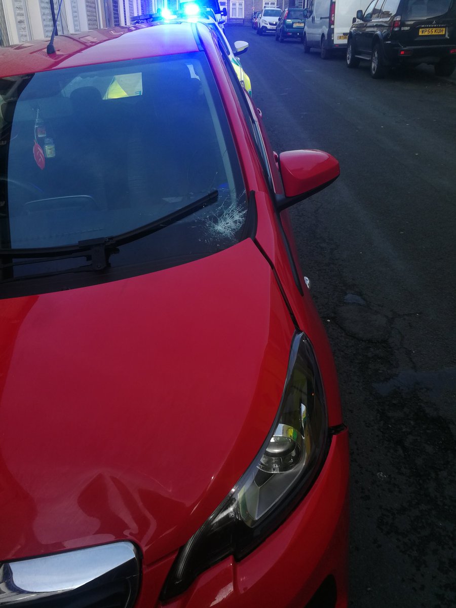 wayneo1882's tweet photo. Daughter was a very lucky girl today 🙈 the plant pot ran out in front of a car #Only1Winner https://t.co/p0LbCPGHQl