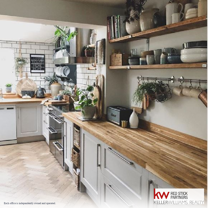 loribergstresse's tweet photo. Wood counter tops are trending in kitchens! Are you a fan of this look? Drop your thoughts below👇 https://t.co/Yn7pde0jnr