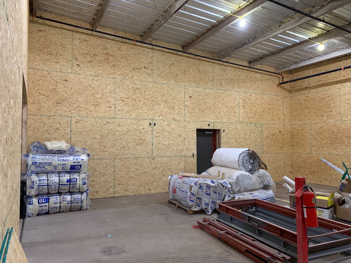 MondayNightAL's tweet photo. Taproom construction update: WE HAVE WALLS. Make sure to like/follow us for more updates. We're getting there, y'all. https://t.co/3iCgpW9YRZ
