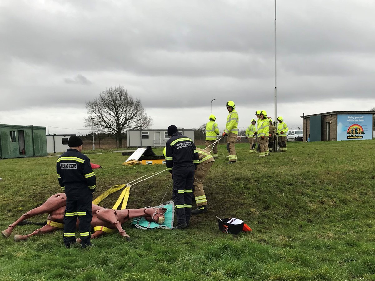 CrabbCarolyn's tweet photo. Another busy and varied day @SFRSTraining, day 1 of Animal Rescue course (AR2) and a range of scenarios for Incident Command (ICL1) Assessment. Lots of hard work put in by all #EveryoneIncludedEveryoneInvolved #notjustfires https://t.co/tqooBcVfdN