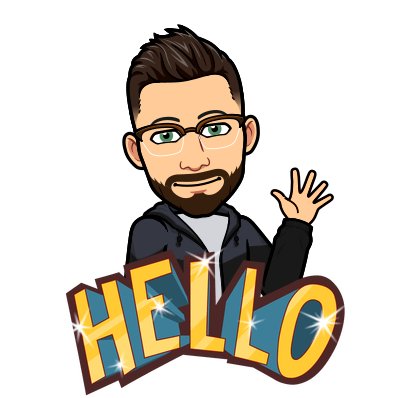 EntreAulasJL's tweet photo. Este es mi #avatar creado con Bitmoji para la asignatura de Creación de contenidos y gamificación #GAMI_MATRIX https://t.co/Zv6w6SrqJS