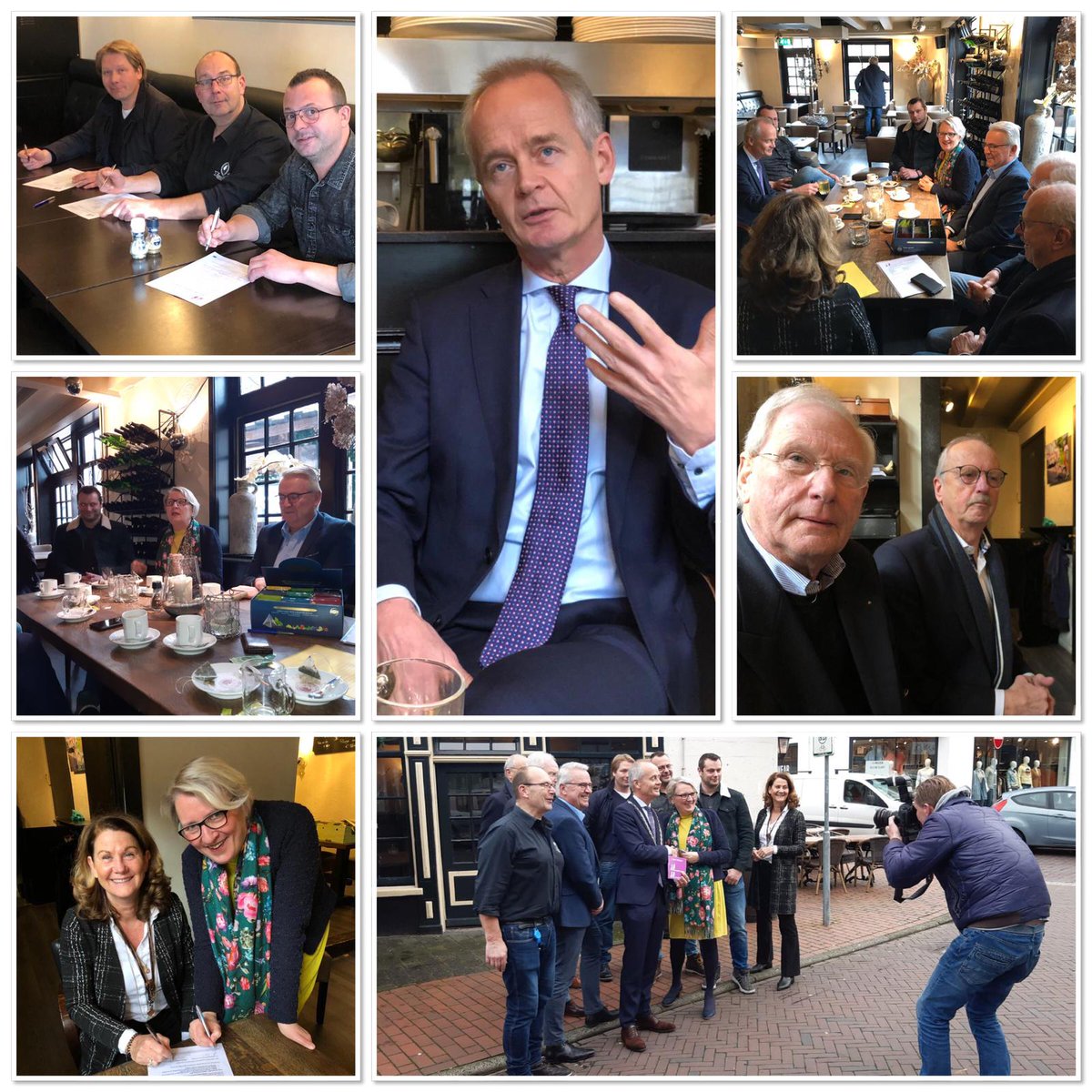 Vanmiddag vond bij Eethuys Õ Donder de aftrap van de publieke verkoop van de kaartjes voor de Huizer Matthäus-Passion plaats. Aanwezig waren burgemeester N. Meijer, de eigenaren van de restaurants Õ Donder, Insolar en Beau Geste en Agnes Haverkort van de Winkeliersvereniging.