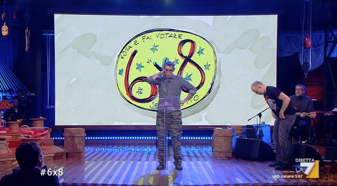 Una nuova sfida per #6x8 di Gipi

#propagandalive