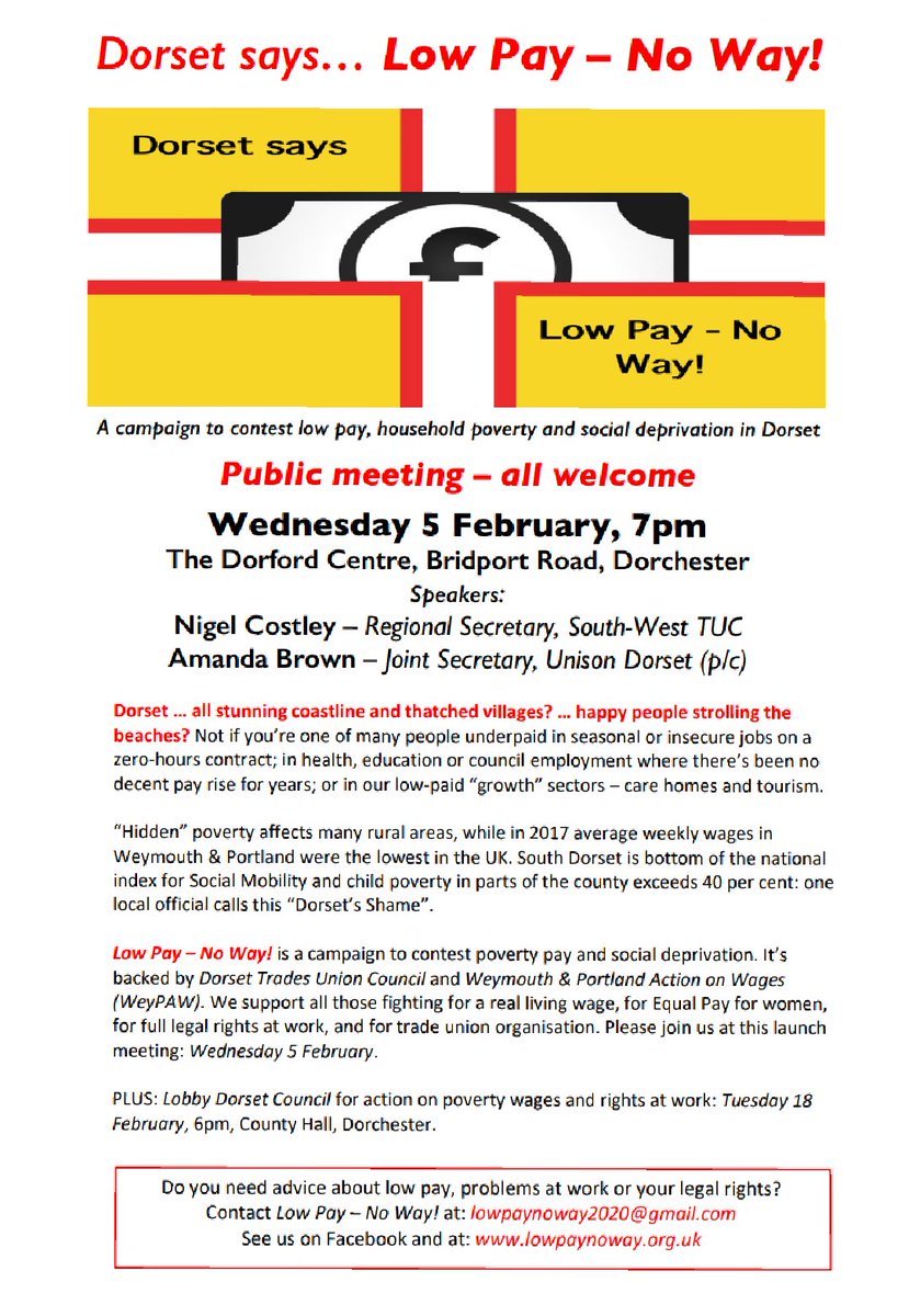 West Dorset Labour tweet media