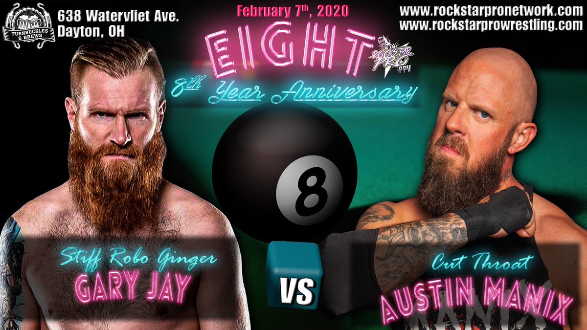 StiffRoboGinger's tweet photo. Super stocked for a good #Fight @RockstarProWres @AustinManix #GrittyGinger #VetViolence ☠️ https://t.co/S1m98nhtPf