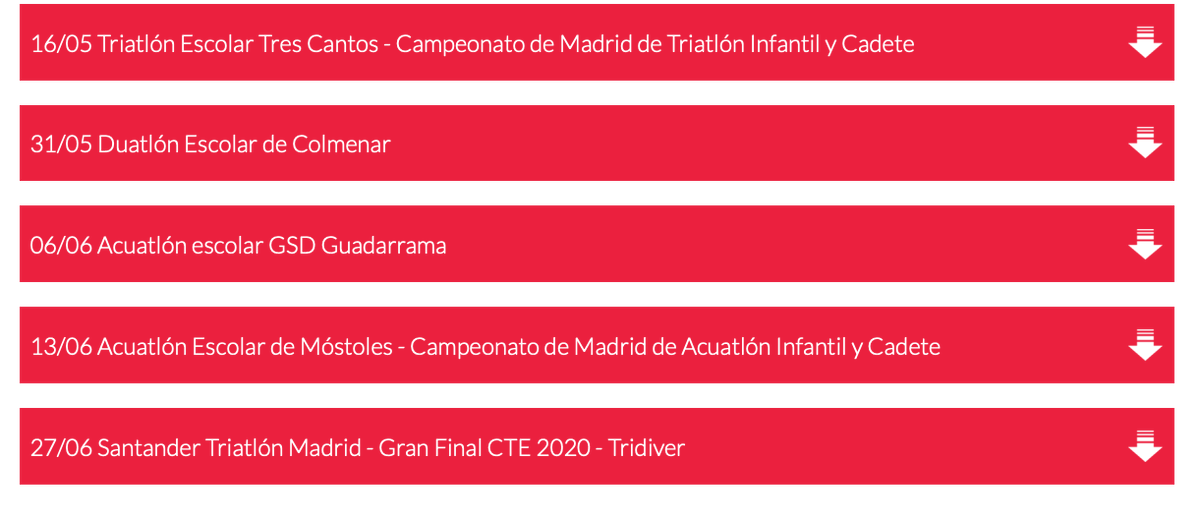 FMTriatlon's tweet photo. El sábado 22 de febrero comienza la edición 2020 #CircuitoTriatlónEscolar, que este año consta de 12 pruebas entre febrero y junio.
Compartimos calendario y escuelas madrileñas de triatlón.
https://t.co/6XZ4gupAtz
https://t.co/3xJhwh4Pr4
#TriatlónMadrid
@ufedema @deportecmadrid https://t.co/7g85JMkx6b
