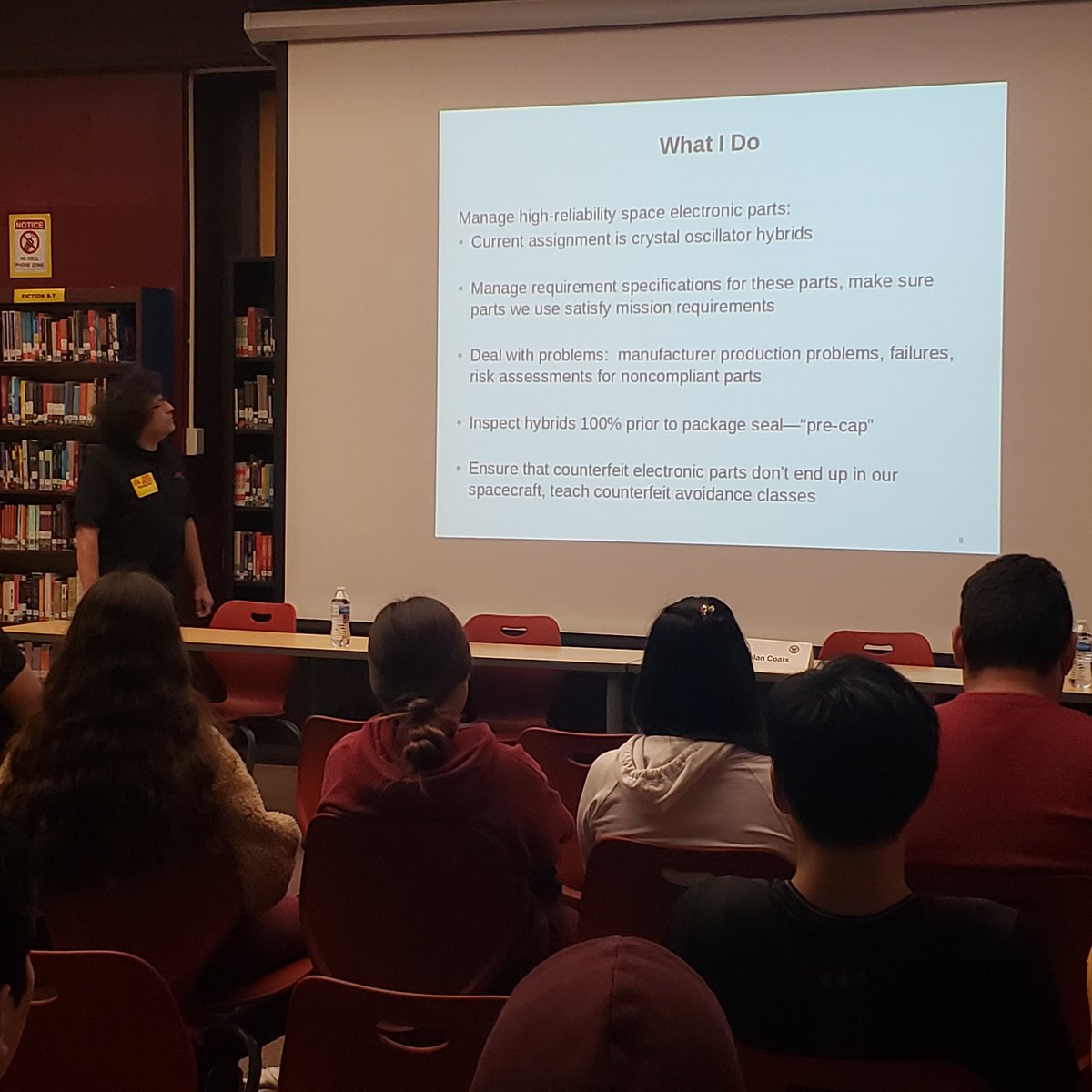 SmithTeela's tweet photo. Tech pathway Career Guest speaker interview panel #gdtbab #proudtobeLBUSD @LBWilsonHigh https://t.co/f26dma7vAD