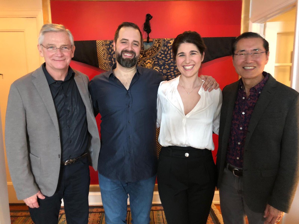 NicoleCar_Opera's tweet photo. After our fun interview with Bing and Dennis for https://t.co/IWXvOZmkVy here in New York. Watch out for the video link which will be published on my social networks in the next few weeks! 🎞️
@etiennelovesya @cponairlive #classictalk #etiennedupuis #nicolecar https://t.co/PDYzHZSGaz