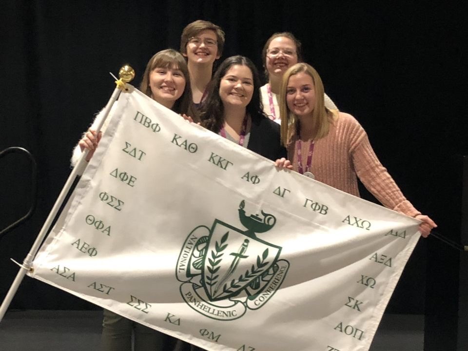 PanhellenicHC's tweet image. 2020 Panhel Exec team is ready for an awesome year! ⭐️