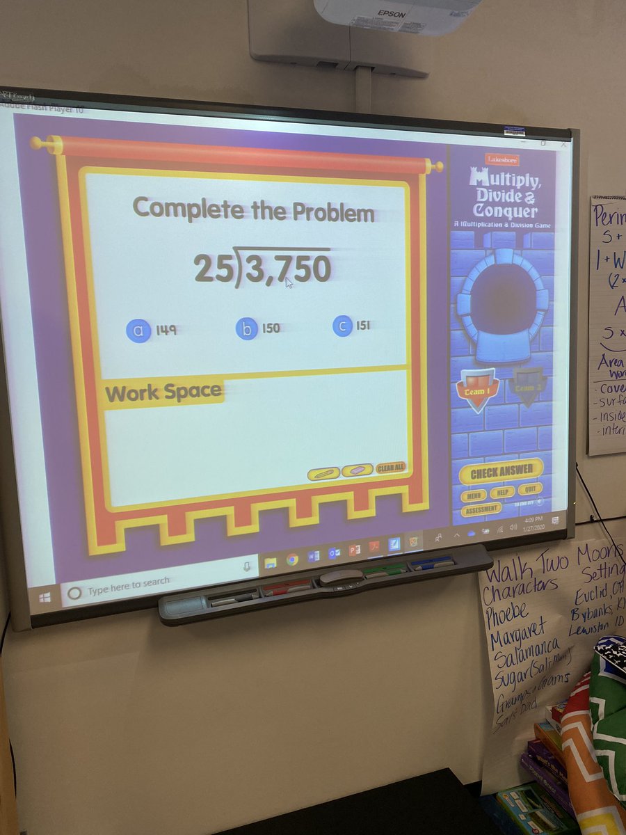 MrsVsChaos's tweet image. After reviewing all of our current and upcoming geometry vocab, tutorial kiddos decided to review multiplication and division with @LakeshoreLM #MultiplyDivideandConquer #SmartBoardGames #findthejoy