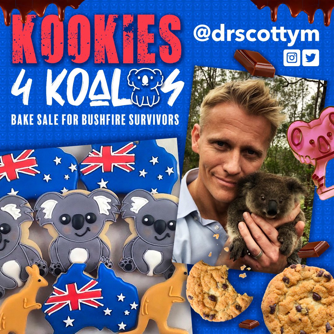 Spent an inspiring day talking to school kids about the #AustralianBushfireDisaster and our #wildlife Felt good to spread the word and from afar help my countrymen and women make a difference.  Thanks @TrafalgarJrs @OrleansPark and hopefully #kookies4koalas sell well! @KoalaAid