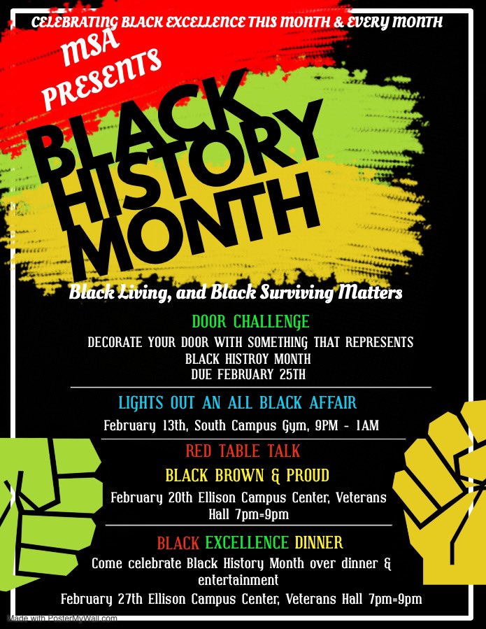 Multicultural Studen Association (@msa_ssu) on Twitter photo 