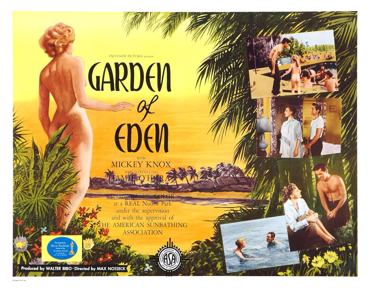 Strap in for this week's EXTRA episode! This Wednesday we will be review "Garden of Eden" A #naturist/#nudist film that was recommended to us by last week's guest Stéphane Deschênes, the owner of a naturist campground and the host of the @NaturistLiving Podcast!