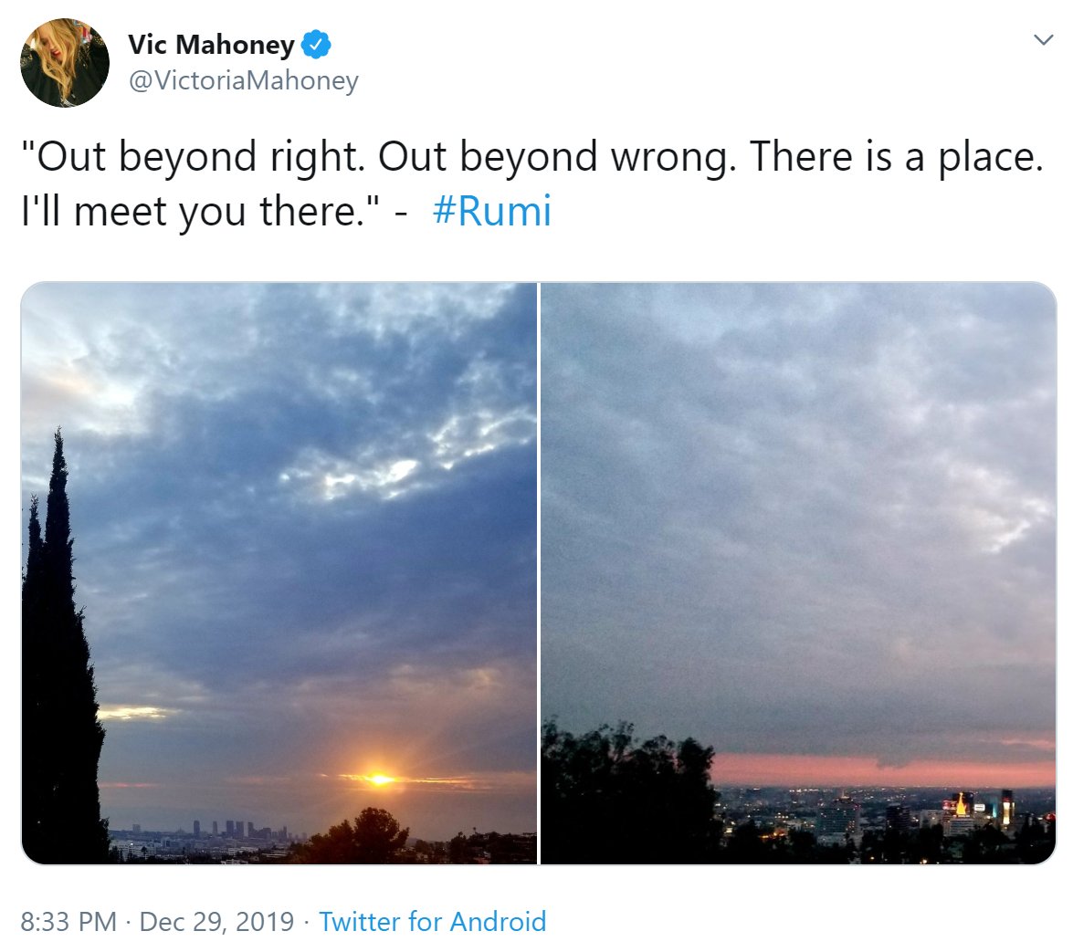 The end of the Rumi poem is basically the WBW:People are going back and forth across the doorsillwhere the two worlds touch.The door is round and open.Also now realized Vic Mahoney's tweet gave us more sun images. Wtf.Thanks  @OutletFangirl for reminding me of the full poem