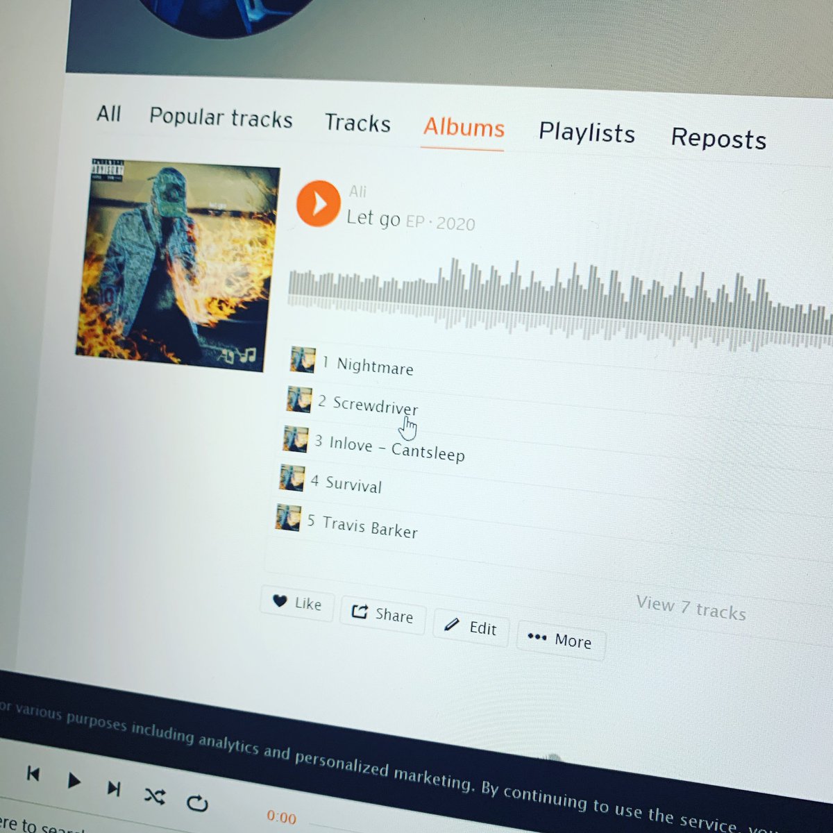 aliashkanani222's tweet photo. Just dropped my ep go listen https://t.co/obI1sZgzKR https://t.co/ebOgohoUpA