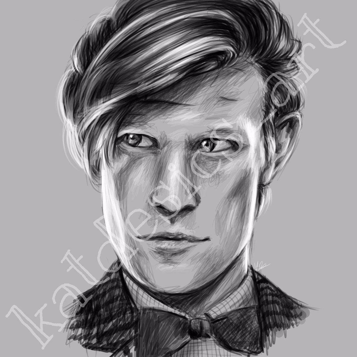 Matt Smith as the 11th Doctor #art #artist #portrait #realism #mattsmith #doctorwho #drwho #11thdoctor #realismportrait #BBC #britishtv #digitalart #DigitalArtist