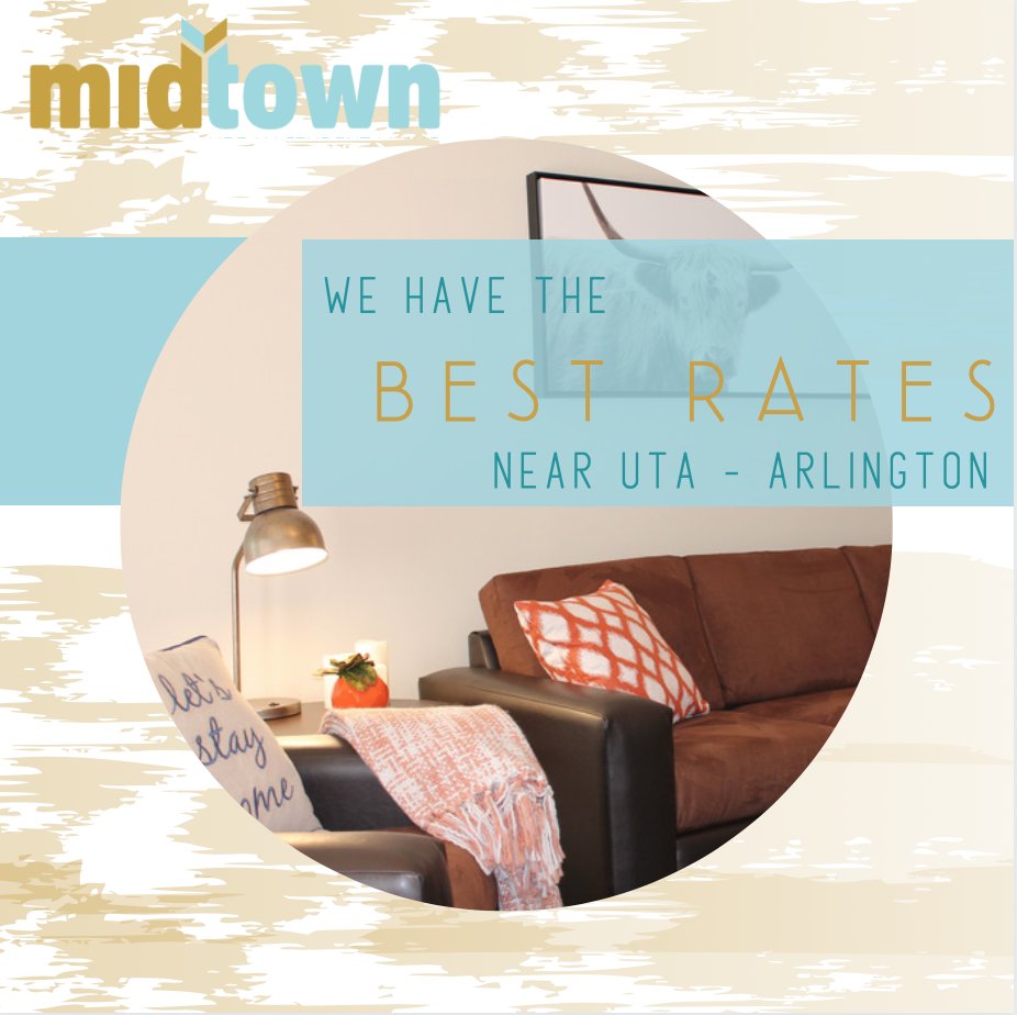We offer the most spacious rooms at the most affordable rates near UTA!
