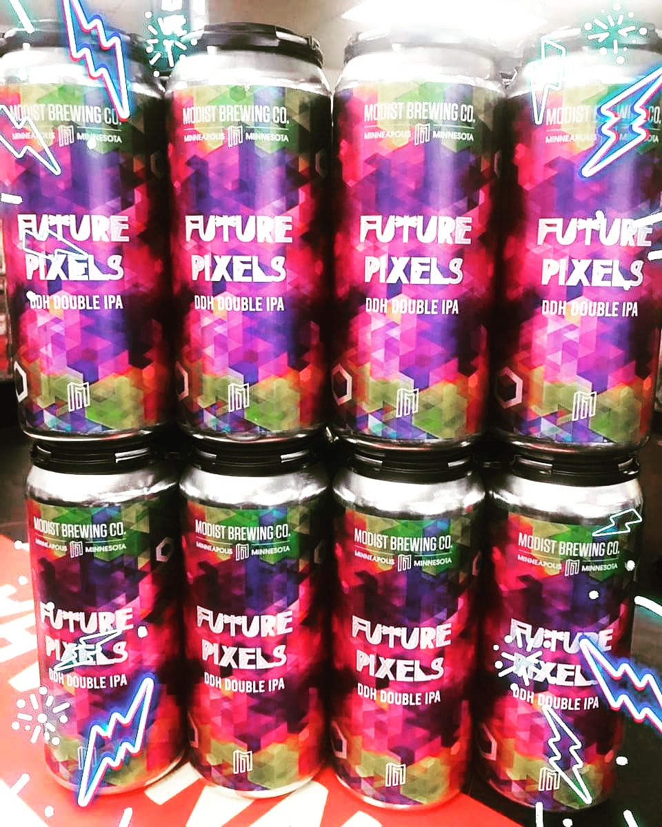 minnehahalakews's tweet photo. Happy Monday! We got @ModistBrewing #futurepixels waiting for ya!!! #mncraftbeer https://t.co/VqFARYKMt6