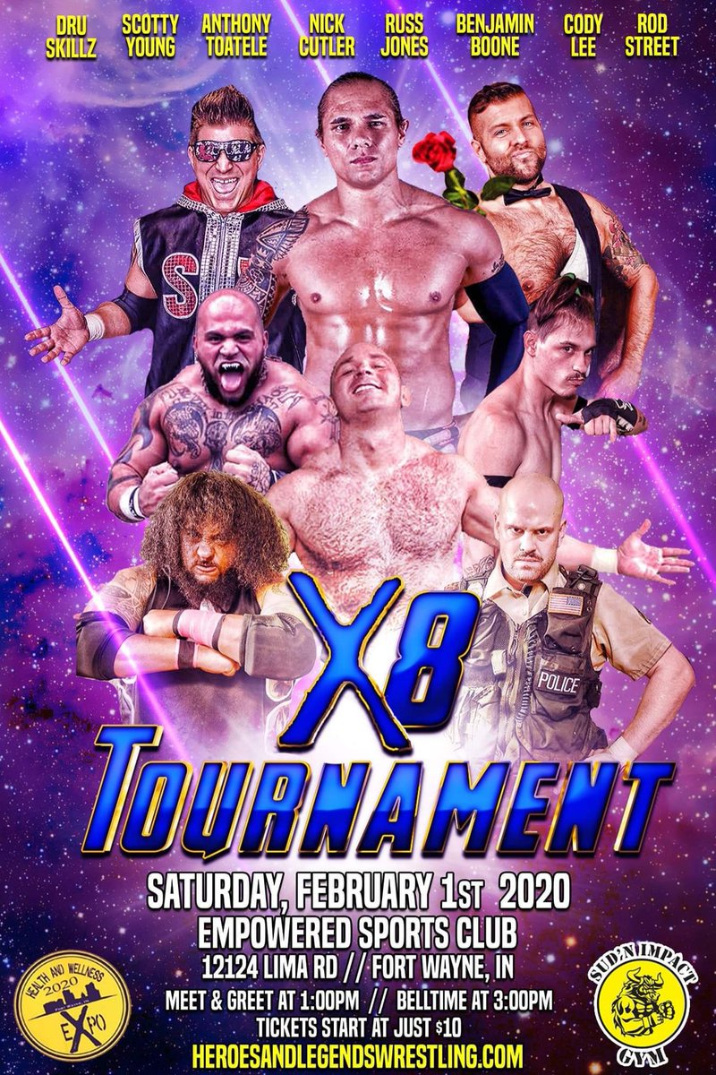 This Saturday we make our arrival to <a href="/heroesanlegends/">Heroes & Legends</a>