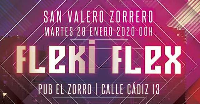 Martes 28 fiestón en el zorro con @fleki_flex ift.tt/2U3D1rs