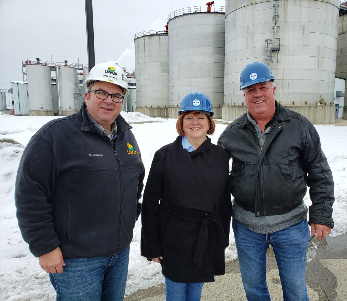 RepDittrich's tweet image. It was incredibly informative visiting United Wisconsin Grain Producers plant in Friesland, WI today for a tour with @RepPlumer. I appreciate learning additional ways our farmers are driving Wisconsin &amp;amp; America's economies. 
#biofuel #ethanol #corn #farming #Wisconsin #Forward