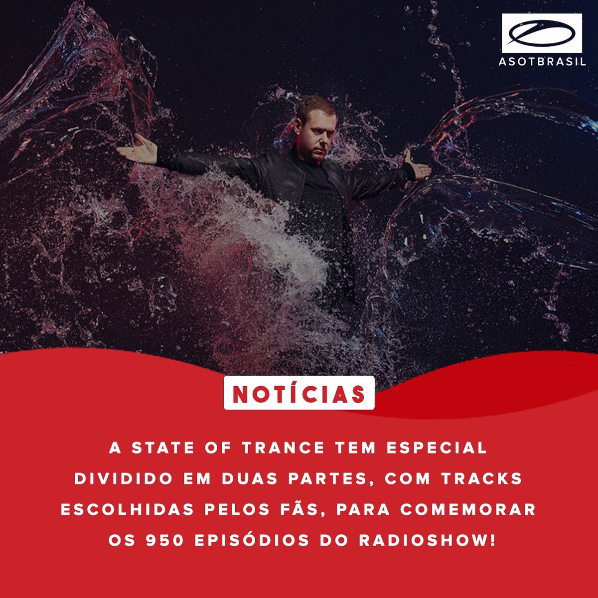 portalbeatline's tweet photo. Dando início às comemorações do #ASOT950, o episódio da última quinta-feira foi um especial "Service For Dreamers" com as tracks escolhidas pelos fãs sendo tocadas pelo Armin ao longo das 2 horas de ASOT.
https://t.co/5kLFCUb9D4
#asot950p1 https://t.co/Dg8paqcPz2