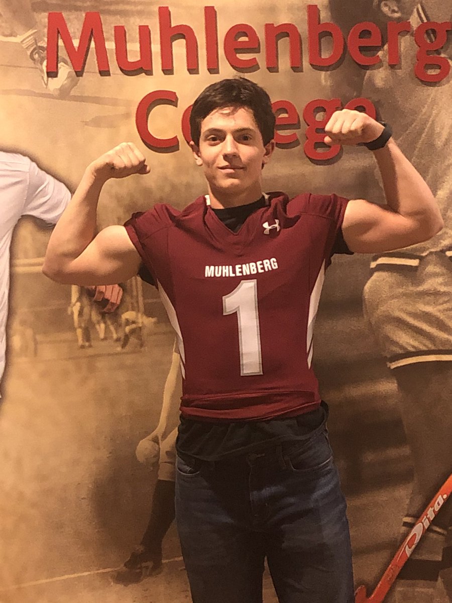 Extremely excited to announce my commitment to play football for the nationally ranked and the 2019 National Semi-finalists Muhlenberg College. I have also committed to continue my baseball career at Muhlenberg. Go Mules! #digin @coachquick2607 <a href="/DigInMules/">Muhlenberg Football</a> <a href="/Muhl_fb/">Muhlenberg football</a> <a href="/Muhl_Sports/">Muhlenberg Athletics</a>