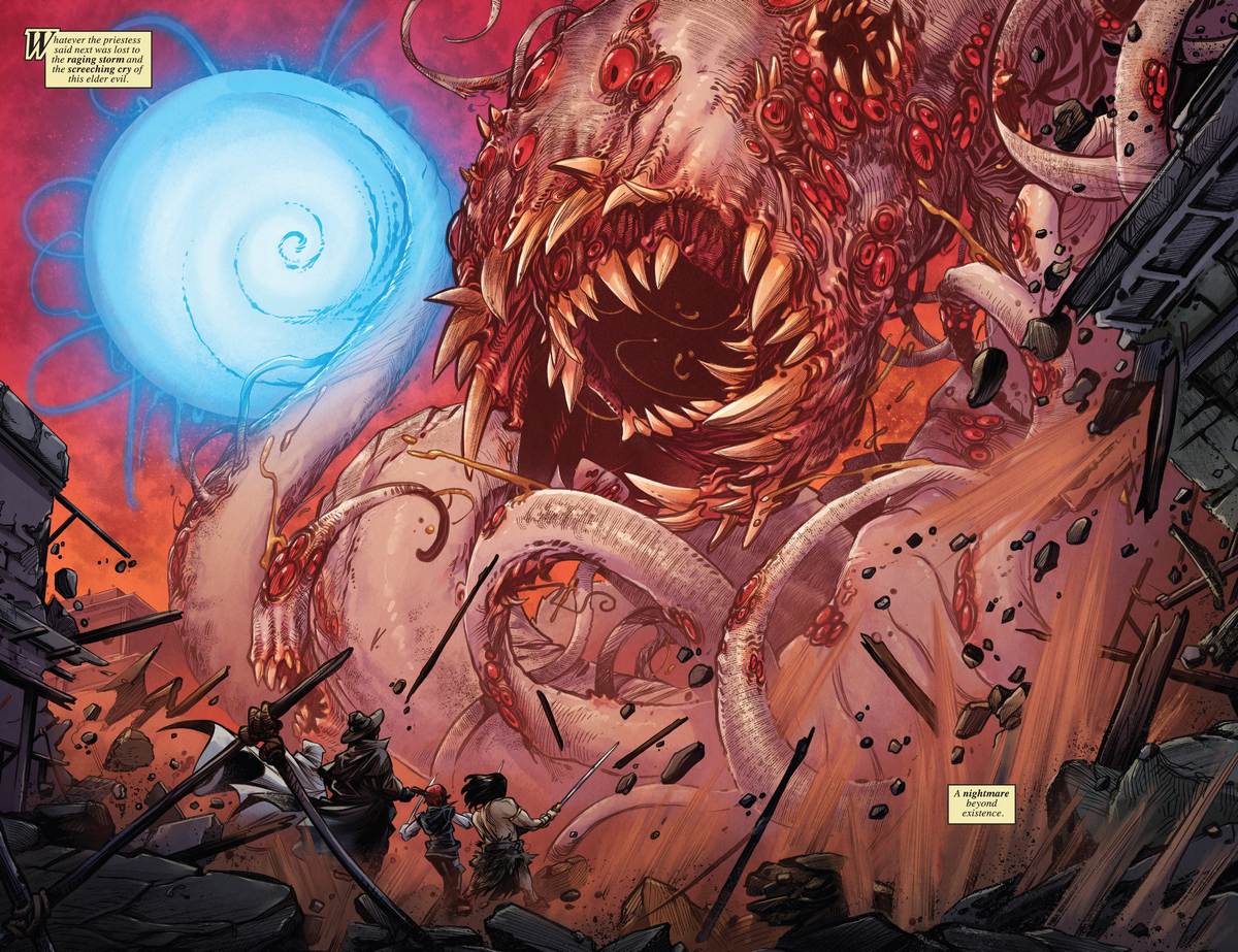 rjoftheisland's tweet photo. RJ’s 10 second Comic Review
Comic: Conan The Serpent War #4 (#Marvel)
Rating in current year quality
6/10
Rating in a healthy industry
6/10
Story
7/10
Art
5/10
Price: $ 4. 99
Note: 4 of 4; 30 pages
#Conan #Kull #SerpentWar #comics #review https://t.co/0HnHnLTEwp