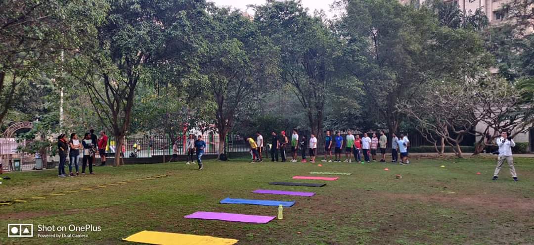ashishgakrey's tweet photo. Boot Camp organised by Run HR Run. Mumbai @hr_shapers good morning exercise warm up @RunIndiaRun #RunHRRun #RHRR2020 #RunHRShapersRun #RHR2020 #RunHRRunHRShapers #MumbaiHR #HRShapers2020 #HRShapersGetTogether @Kambli_Hitesh @sketul @sri22241 @sameet41280 @sunilpjagtap @hopegovind https://t.co/92O2Zcu5jv