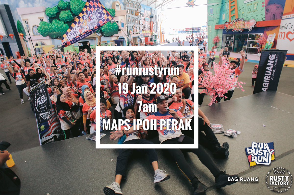 bagirunclub's tweet photo. Terimakasih maps atas semua keriangan yang diberikan kepada kami. @MohKeIpoh #mapsipoh #mapsperak @twtjogging https://t.co/xqjZUFAKLu
