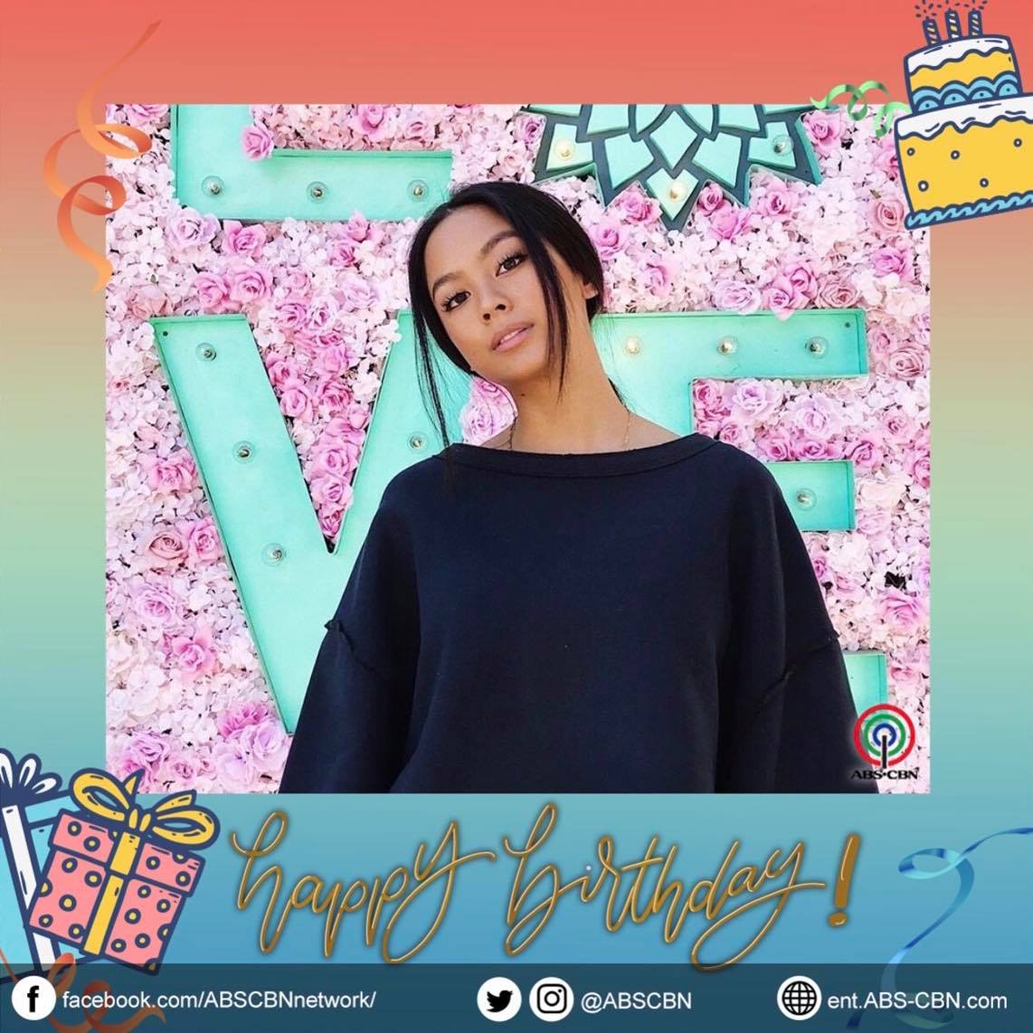 ABSCBN's tweet photo. Happy Birthday, @ylona_garcia! Anong birthday message ninyo para sa kanya, Kapamilya?

Follow @ABSCBN for more showbiz updates! https://t.co/oSk3dn9m29