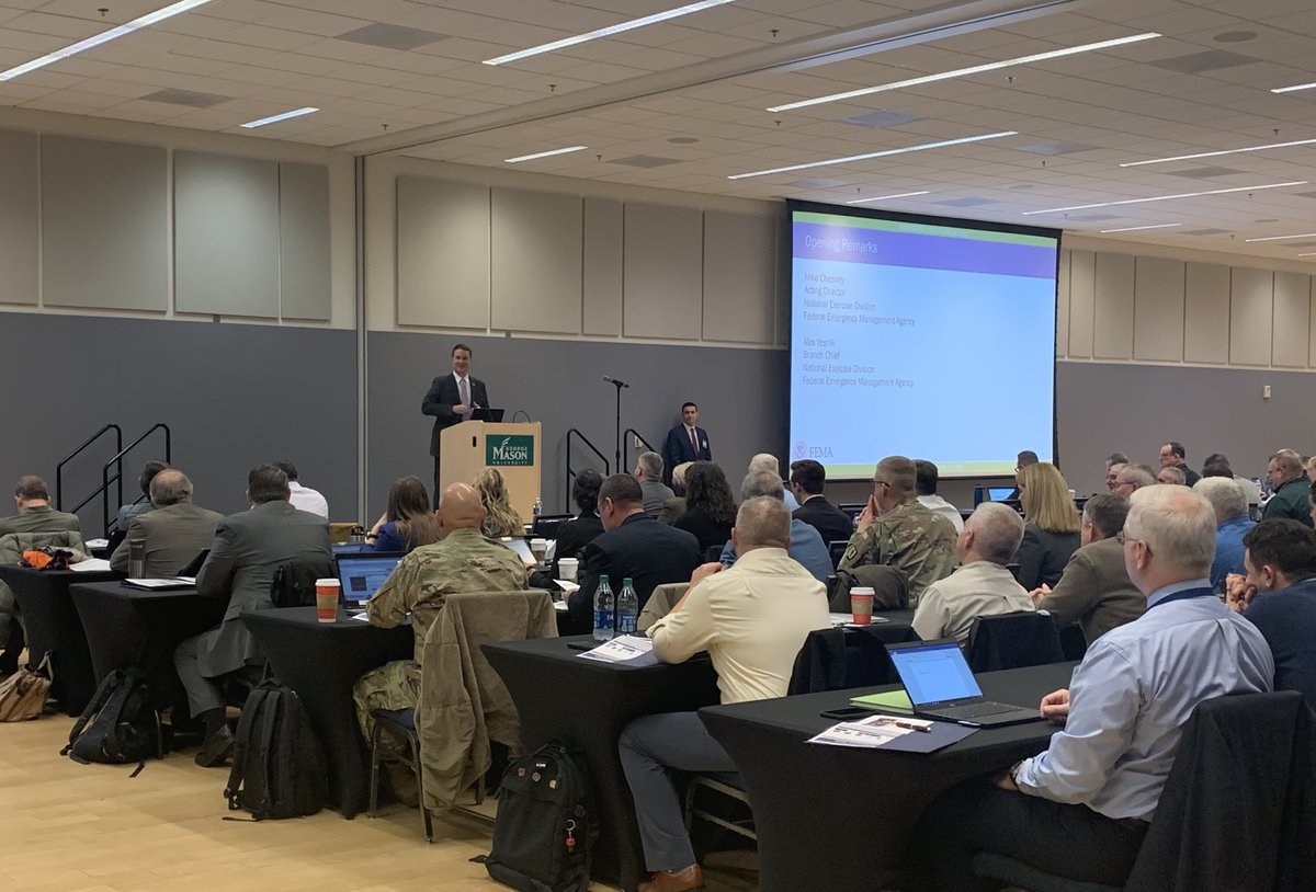 ayesnik's tweet photo. Earlier this month, @fema hosted an important planning meeting on #NLE2020 with federal and state homeland security partners. Tomorrow, we begin scripting injects to flesh out how this large #cybersecurity and #poweroutage exercise will unfold. Learn more: https://t.co/aJsptAugZg https://t.co/qkTDLJy8AP