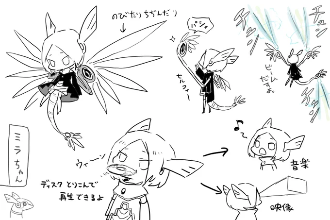 ミラちゃんは人に作られた機械竜なのでいろいろできます 