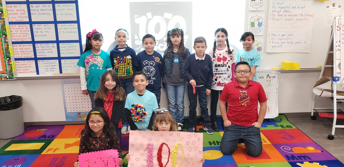 100th day celebration at SJCE. <a href="/franco_emmi/">Emmi Franco</a> <a href="/Mawlisha/">Melissa Avalos</a> <a href="/Fred_Avalos/">Fred Avalos 🇺🇸</a> #TeamSISD #buffalostrong