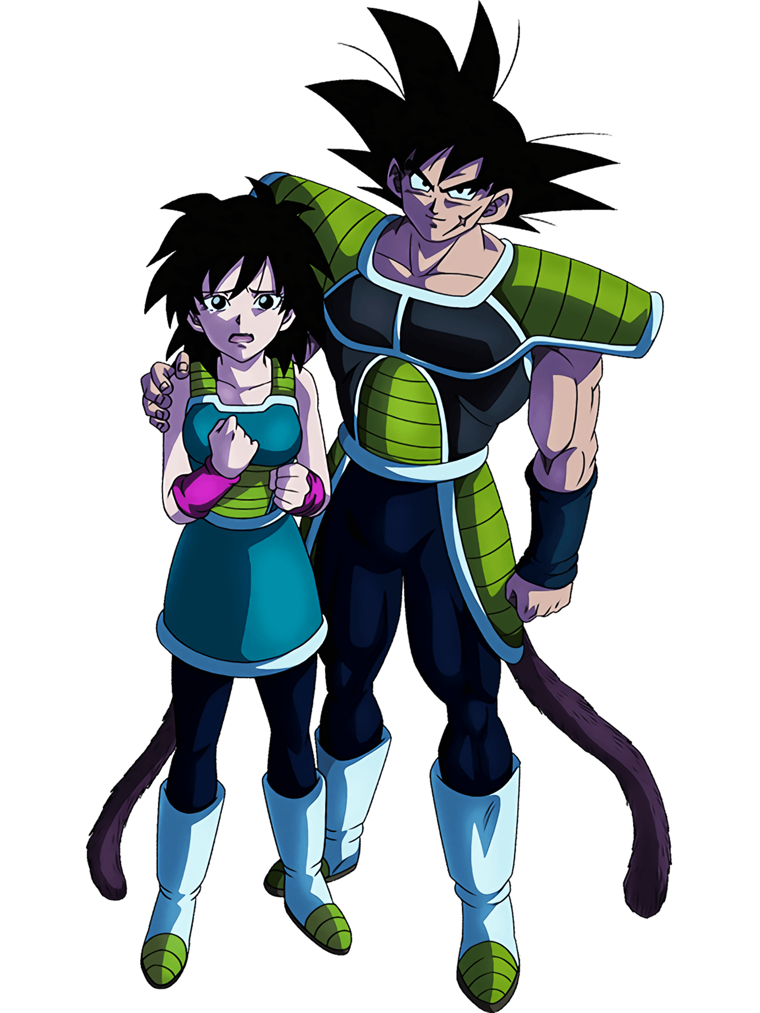 “#DokkanBattle Bardock and Gine HD Arts from Three Saiyans Driven By Fate S...