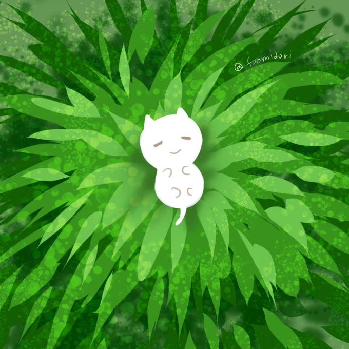 森で生まれし猫 