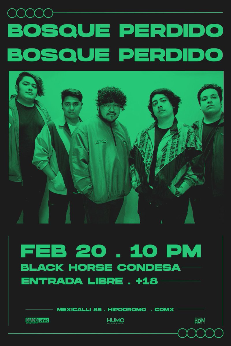 Tenemos la primera fecha del año, nos vemos este 20 de Febrero en el <a href="/blackhorsedf/">Black Horse</a> .