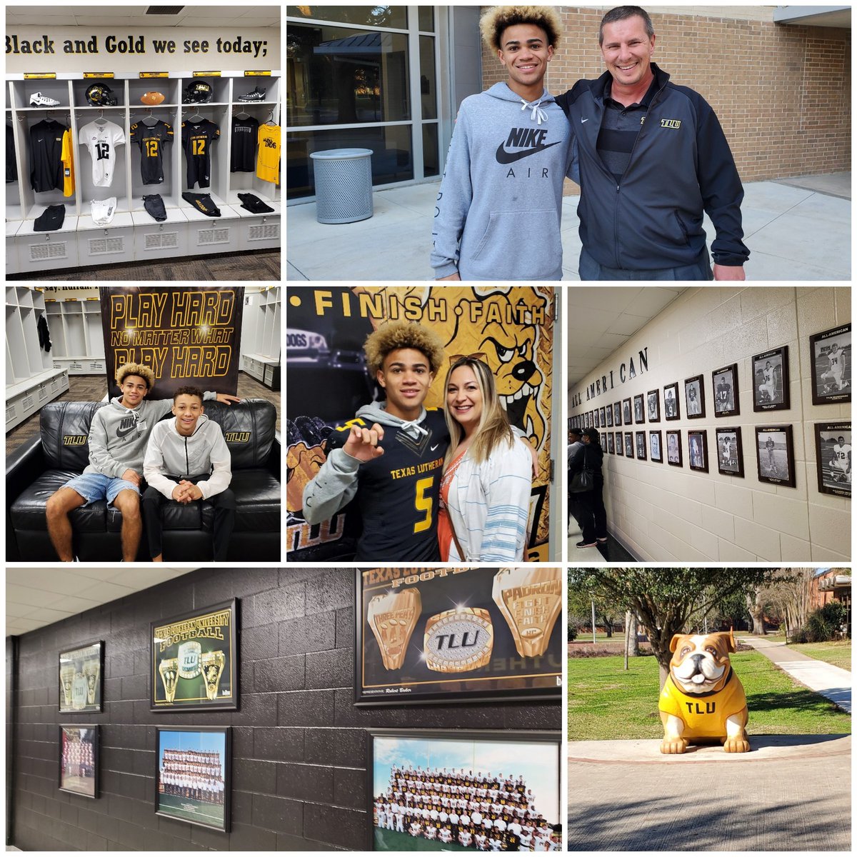 JawaunJohnson's tweet photo. It was always HIS story not mine. Blessed to commit the next part of my journey to Texas Lutheran University. @Coach_JoFo @TLU_Football https://t.co/HNHjsvMb1s