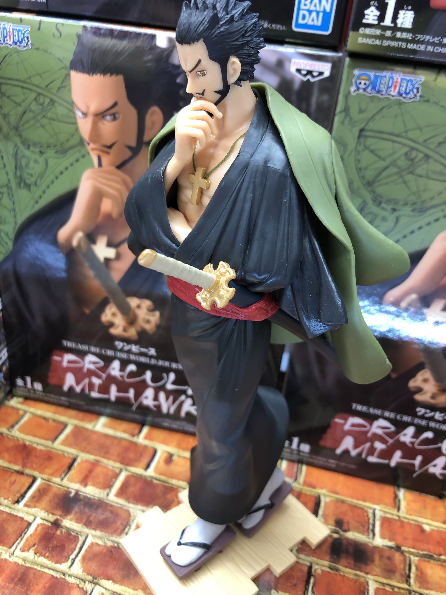 タイステ大須店 プライズ ワンピース トレジャークルーズ World Journey Vol3 ミホーク 入荷しております 世界最強の剣士が更に味がかかって 江戸や戦国時代にいそうな大剣豪を彷彿させますね W タイトー 大須 ワンピース ミホーク