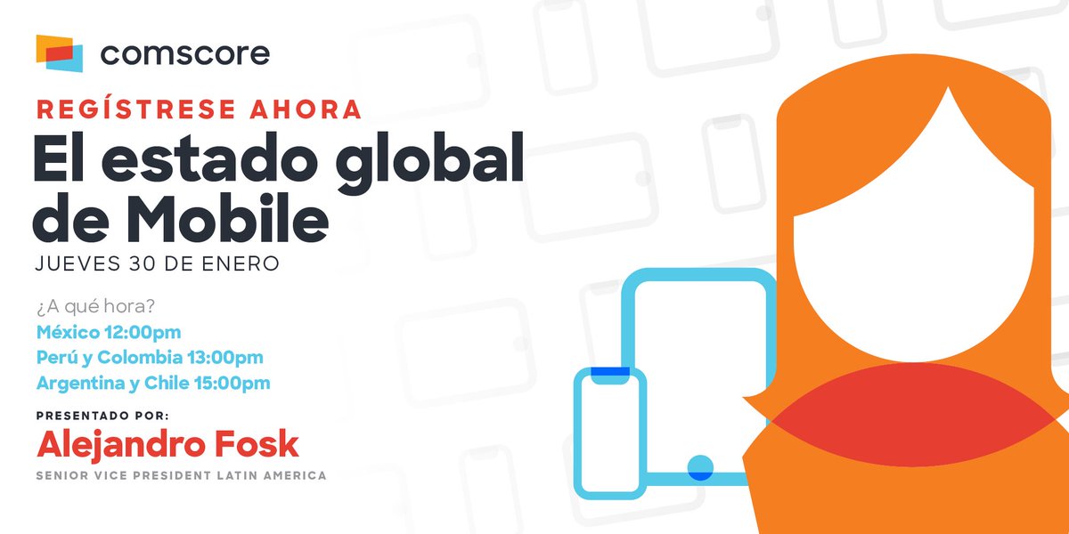 IAB_Argentina's tweet photo. A no perderse “El estado global de #Mobile¨, #Webinar de @ComscoreLATAM https://t.co/GJhxzg9m17 https://t.co/B8lPZ7dsu0