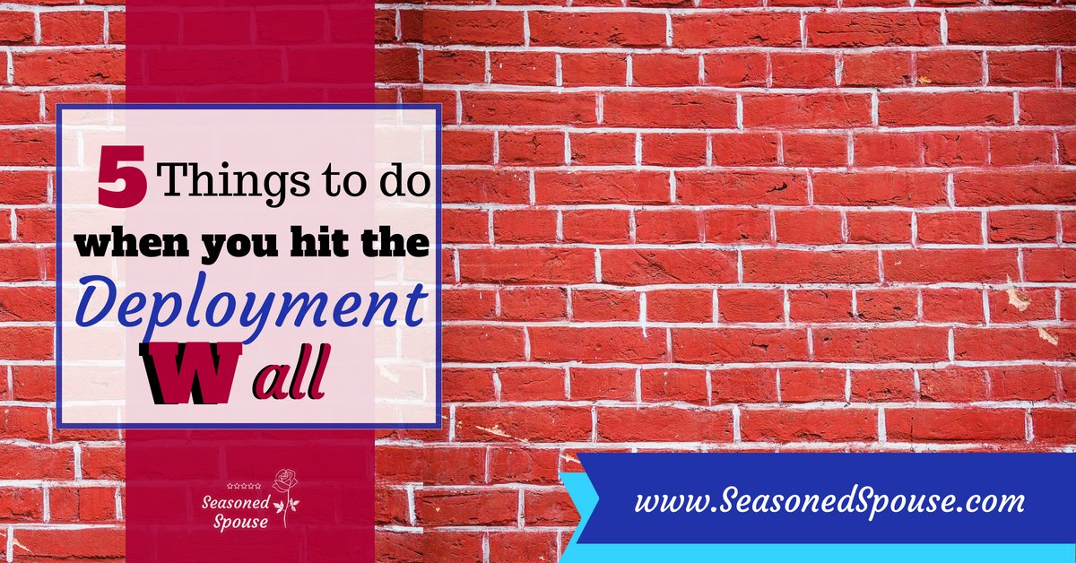 SeasonedSpouse's tweet photo. UGH! 
You know that feeling when you just don't know how to another DAY of deployment, but you still have MONTHS to go?
Here's what to do when you hit the Deployment Wall: https://t.co/ZAdUG70ERO

#milso #milspouse #ThisisDeployment #deploymentwall https://t.co/iIWKCaWJ79