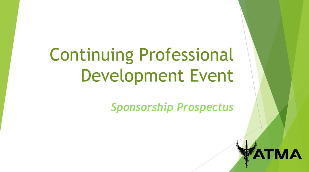 ATMA_Tactical's tweet photo. CPD events have been and will continue to be an integral part of our organisation however, we would like your support. 

We are calling for sponsorship of our CPD events to help us continue to achieve our goals. 

Details are available via https://t.co/z9xCrD9Cpz https://t.co/C5l23M1a8z
