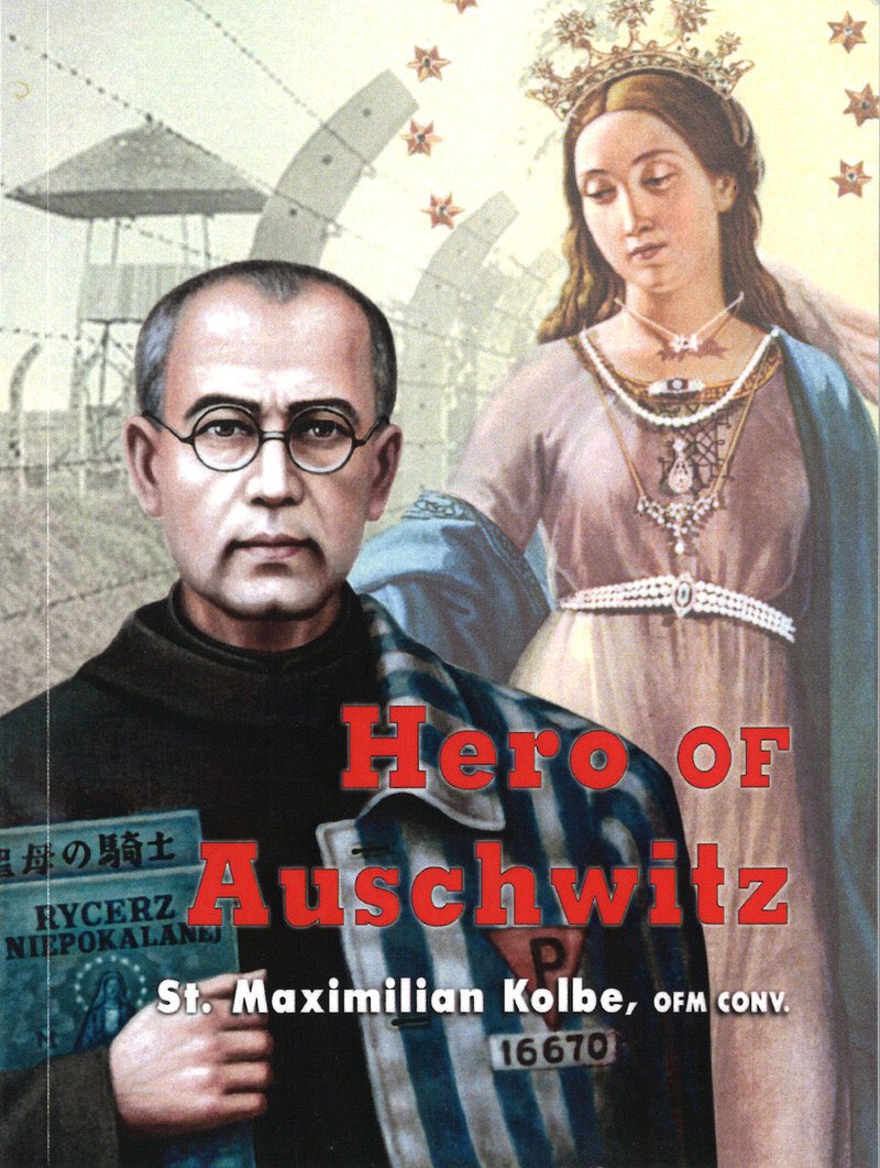 Wiregrass1's tweet photo. St Maximillian Kolbe, Pray for us! https://t.co/Li1IL2Qw17