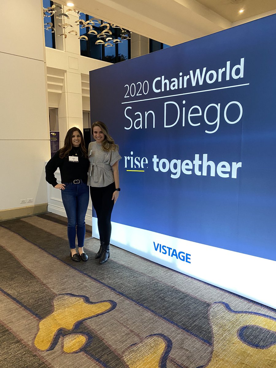AngieVistageFL's tweet photo. Day 1 of #ChairWorld2020 did not disappoint! Fascinating keystone from Doris Kearns Goodwin, fun workshops, catching up with old friends and forming new friendships! https://t.co/1u5pdYMLIn