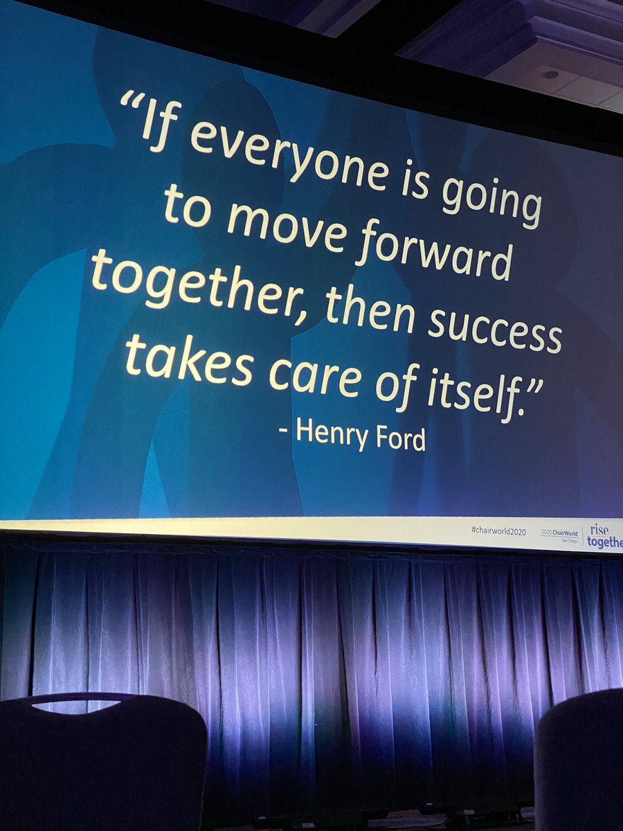 AngieVistageFL's tweet photo. Day 1 of #ChairWorld2020 did not disappoint! Fascinating keystone from Doris Kearns Goodwin, fun workshops, catching up with old friends and forming new friendships! https://t.co/1u5pdYMLIn