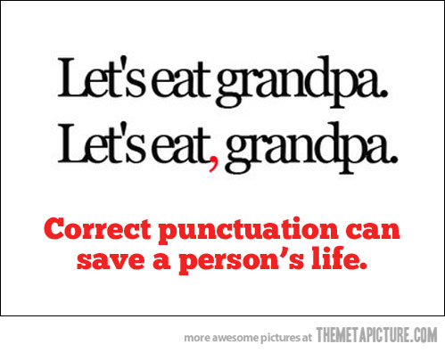 Not only grammar is important 😅👏

#english #grammar #punctuation #learning