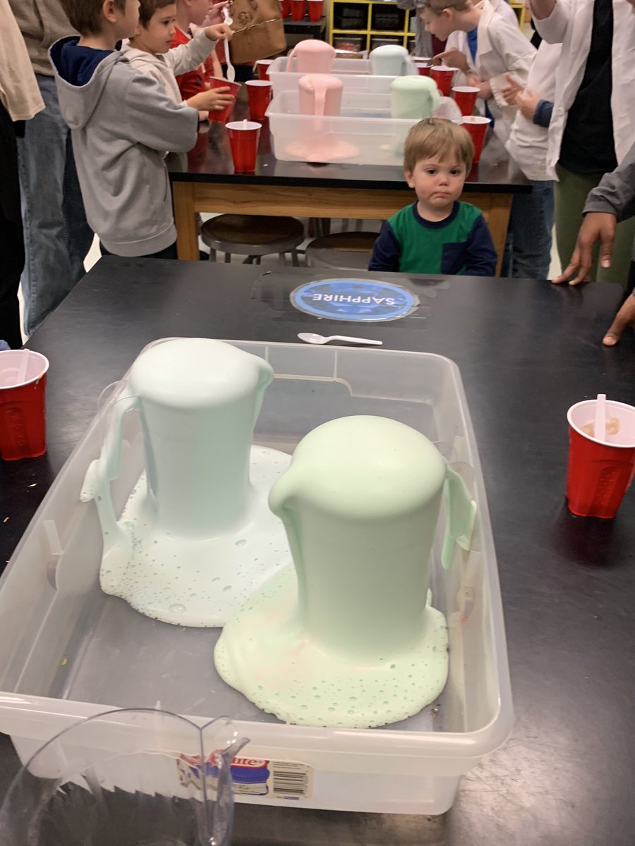YvonneAStroud1's tweet photo. We had a blast being “mad scientists” at T. G. Scott’s Science Night. #elephanttoothpasteexperiment https://t.co/hz3v7hXndW