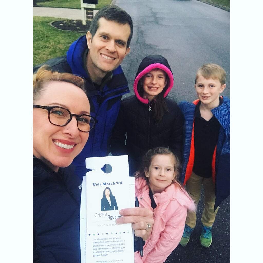 figueroa_nc's tweet photo. Volunteer Spotlight! Brandy is an amazing community activist and mother. Today she and her family knocked on doors in Fletcher. To say we are grateful is an understatement. Thank you Brandy! Want to,volunteer? Head over to: https://t.co/lPnL8VZxNR https://t.co/drOd9YlY0p
