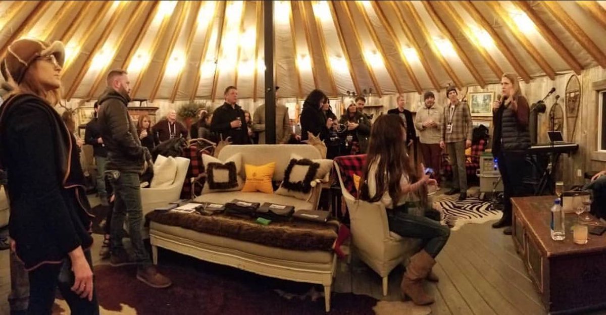 portablelectric's tweet photo. Party on @sundancefest! The @Cinelease_Inc EFM Collective yurt party rocked without a single drop of gasoline thanks to the #VOLTstackdifference. Our electric generators effortlessly powered speakers and lights all night long. That's how you party #green ๐ค๐ถ https://t.co/SPbSW0SiXG